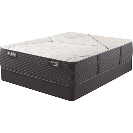 Queen 14 1/4" Hybrid Medium Mattress Set